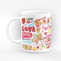 Чаша "Love!" - подарък за Свети Валентин