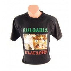 Сувенирна тениска от памук със цветна щампа